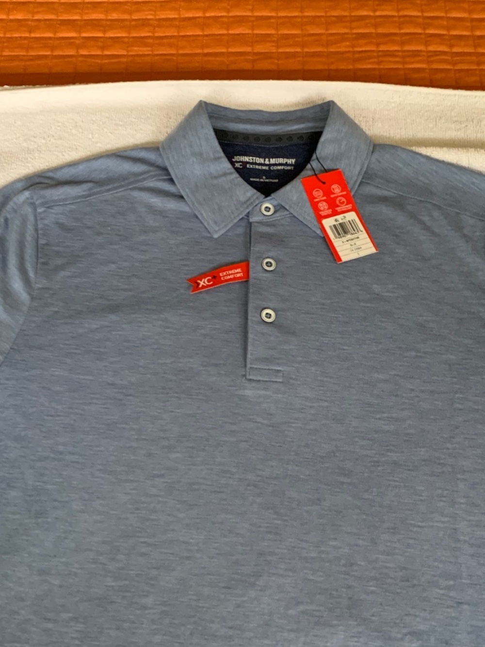 BRAND NEW MEN'S GOLF SHIRT- TAGS ON, NEVER WORN
